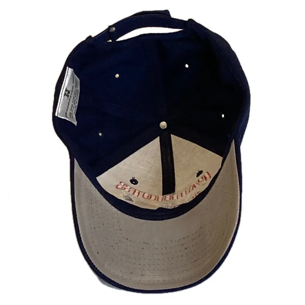 RARE New England Patriots Super Bowl XXXVI Champions Hat Cap Blue OSFA